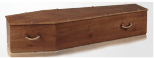 cercueil en bois massif